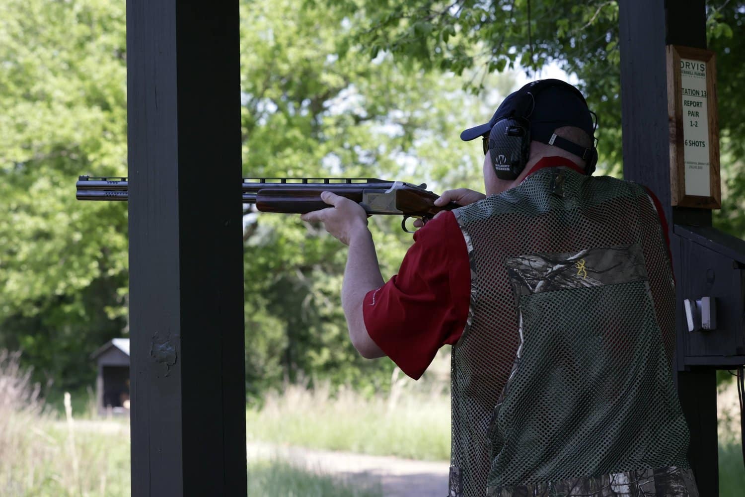 Skeet Shoot Friday, April 29, 2022, in Fayette, Ala. (AP Photo/Butch Dill)
